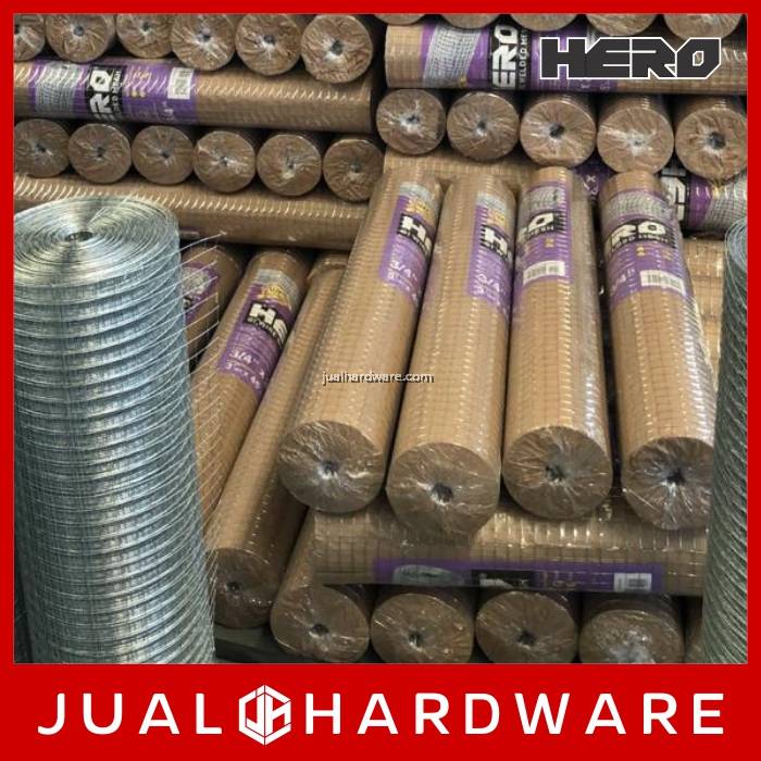 Hero Gi Wire Welded Mesh 1 2 X 1 2