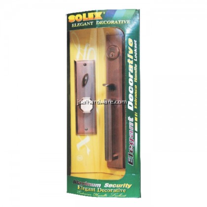 SOLEX Alloy Door Handle Lockset 3862AB