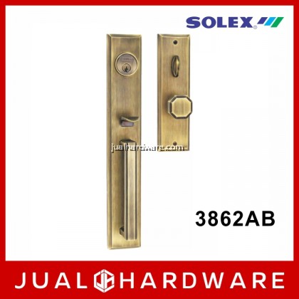 SOLEX Alloy Door Handle Lockset 3862AB